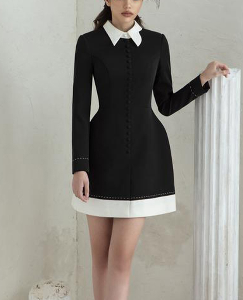 Formal Dress Female - terzi dükkanı küçük siyah elbise siyah