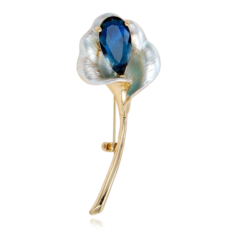 Formal Wear Jewelry For Women - Narin Köpüklü Pin Alaşım Doku Rhinestones
