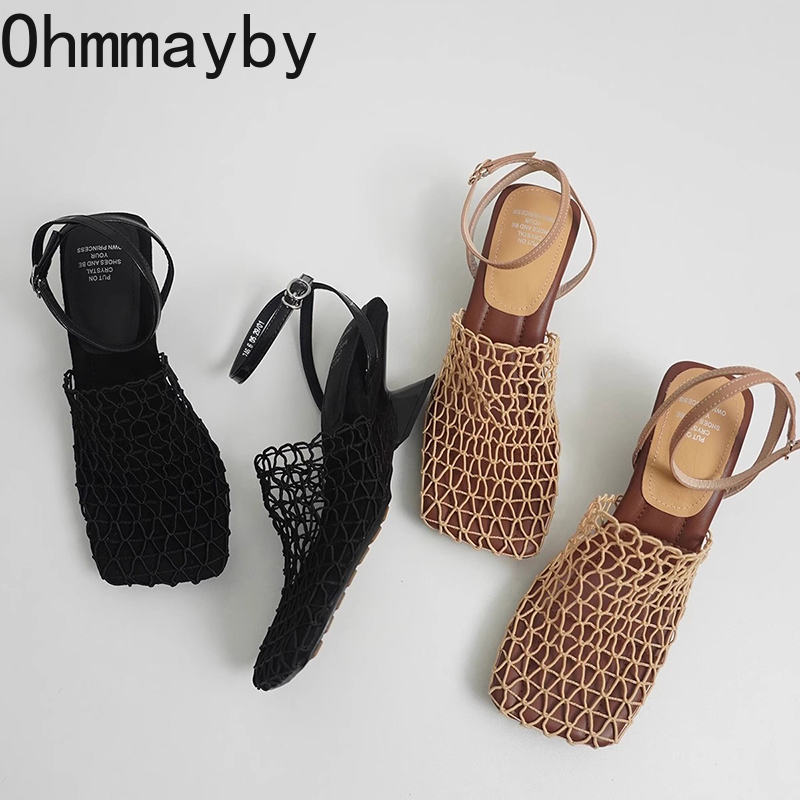 Women'S Work Fashion - Tasarımcı Lüks Hollow Out Kadın Sandalet