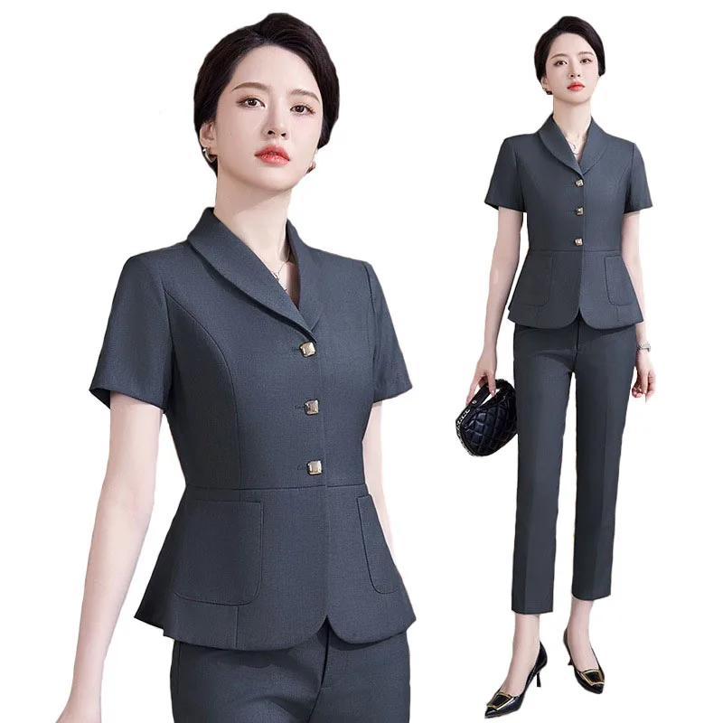 Women'S Formal Wear Pantsuits - Pop 2024 Yaz Resmi OL Stilleri