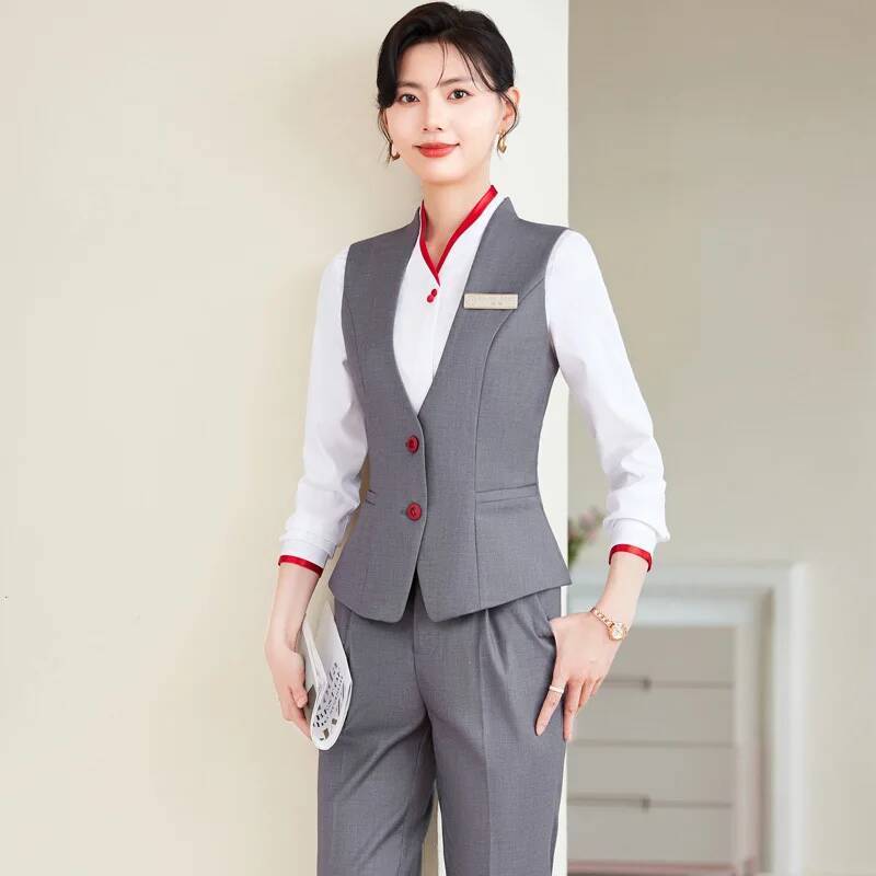 Women'S Formal Wear Pantsuits - Büyük Beden 5XL Resmi Pantolon Takımları