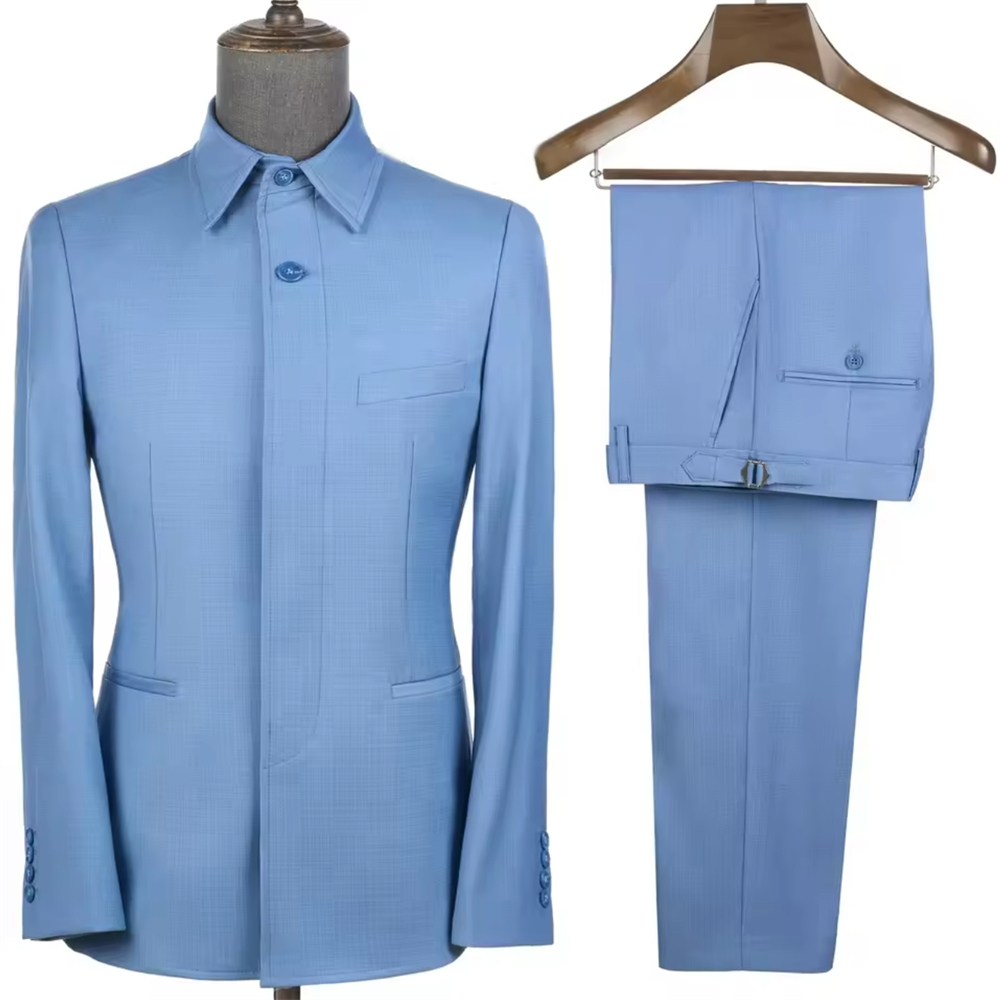 Tailored Coat Wool - Erkekler İçin Özel Dikim Safari Takımları