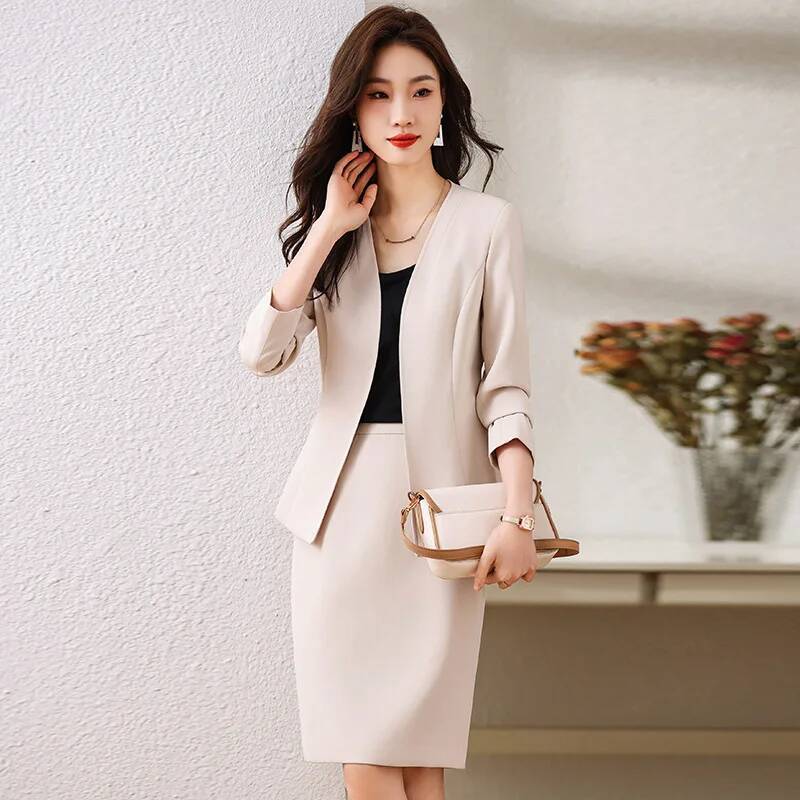 Women'S Formal Wear Pantsuits - Etekli ve Ceketli Resmi Kadın İş
