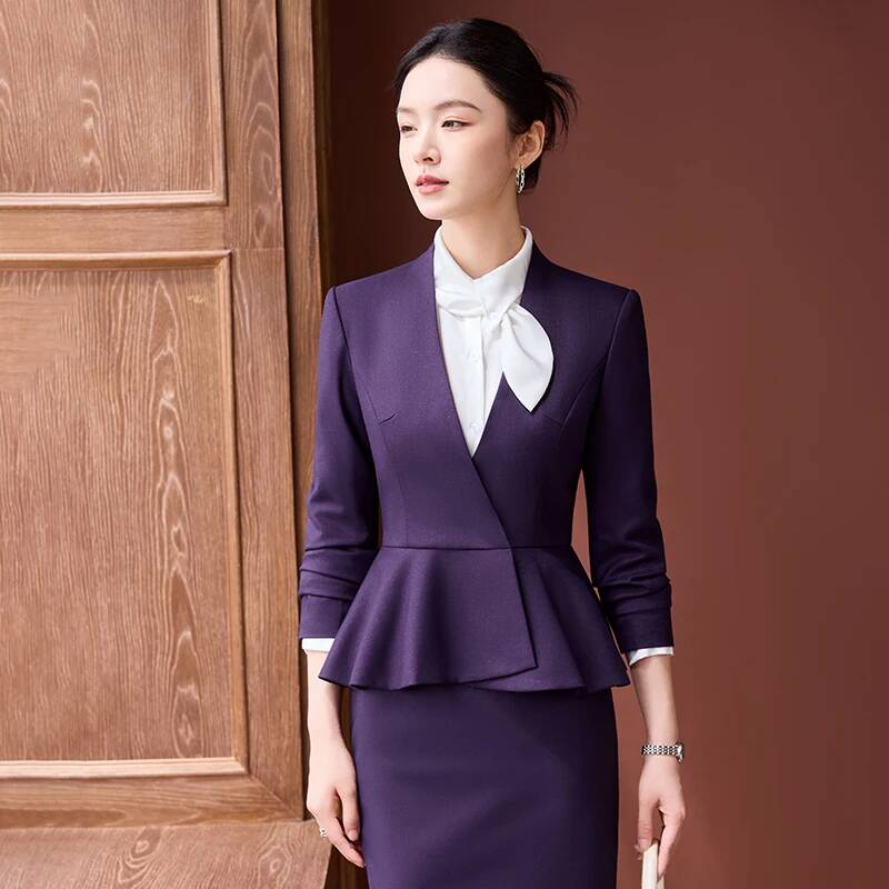 Women'S Formal Wear Pantsuits - Yüksek Kaliteli Kumaş Kadın Resmi İş