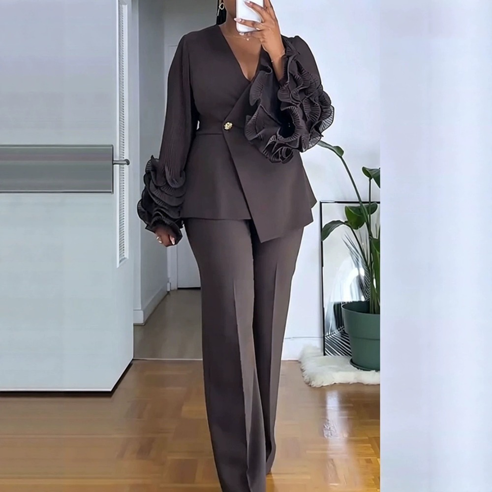 Formal Attire Woman - Kadın 2 Parça Pantolon Takım Elbise
