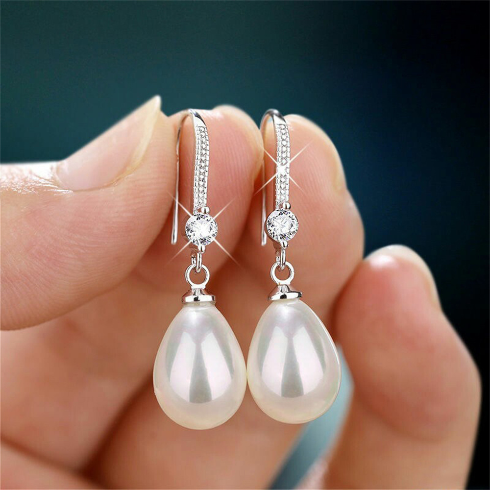 Formal Wear Jewelry For Women - İmitasyon İnci Küpeler Hafif Kadın Takıları