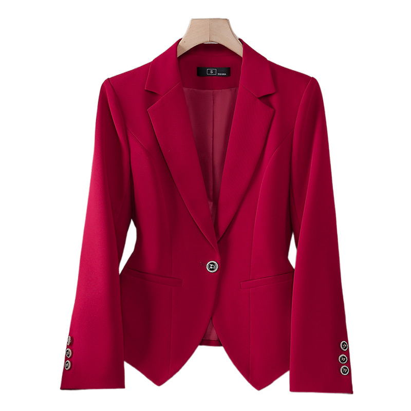 Yeni Moda Kadın Resmi Blazer K - Women'S Red Formal Wear incelemesi ve fiyatı