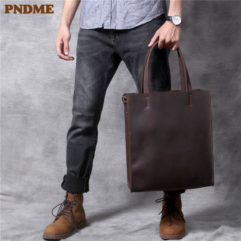 Vintage hakiki deri erkek el ç - Structured Handbag Work incelemesi ve fiyatı