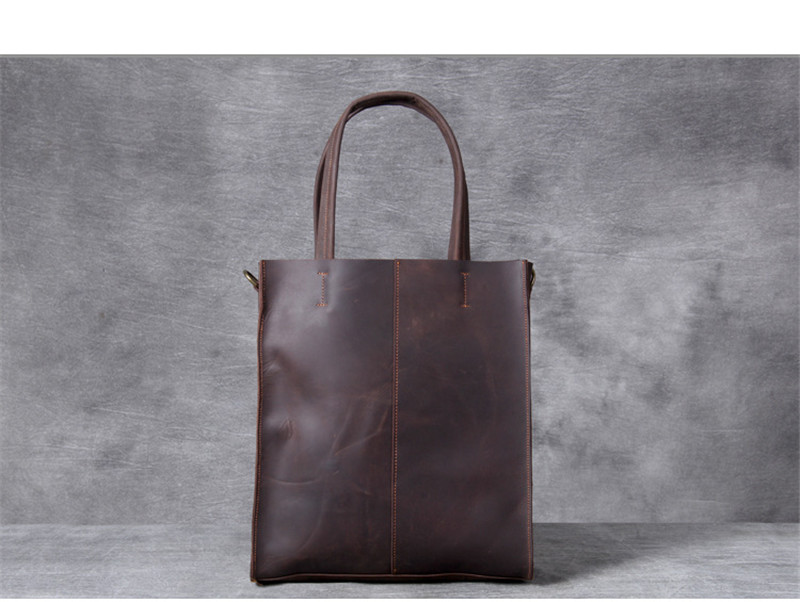 Vintage hakiki deri erkek el ç - Structured Handbag Work incelemesi ve fiyatı