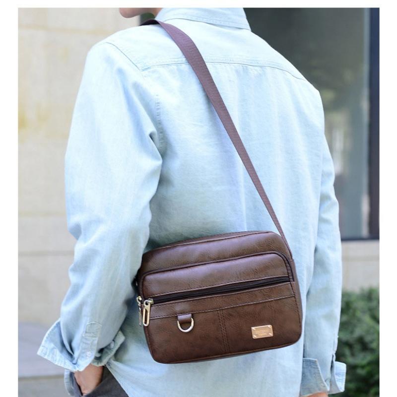 Deri erkek tek kollu çanta Mes - Structured Handbag Work incelemesi ve fiyatı