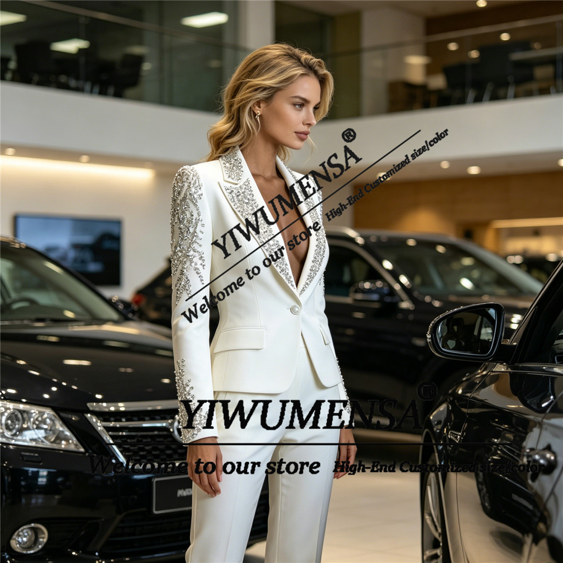 Lüks Kadın Takım Elbise 2 Parç - Women Formal Wear For Party incelemesi ve fiyatı