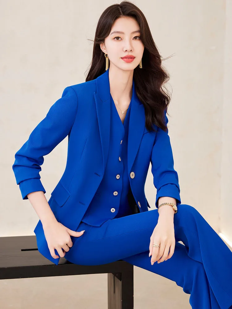 Pop Yüksek Kaliteli Kumaş Resm - Women'S Formal Wear Pantsuits incelemesi ve fiyatı