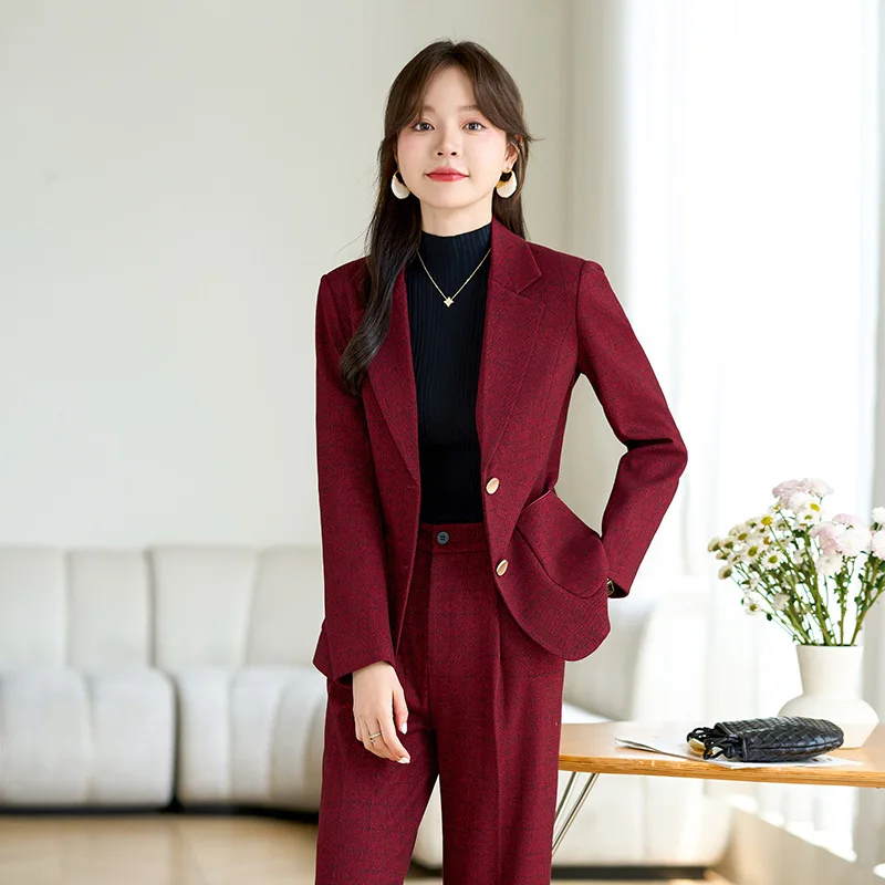 Pop Yüksek Kaliteli Kumaş Kadi - Women'S Formal Wear Pantsuits incelemesi ve fiyatı