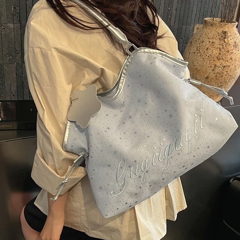 Kadın Yıldız Desenli Omuz Çant - Structured Handbag Work incelemesi ve fiyatı