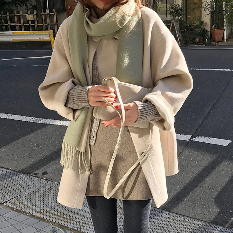 Zoki sonbahar sahte yün ceket  - Tailored Coat Wool incelemesi ve fiyatı