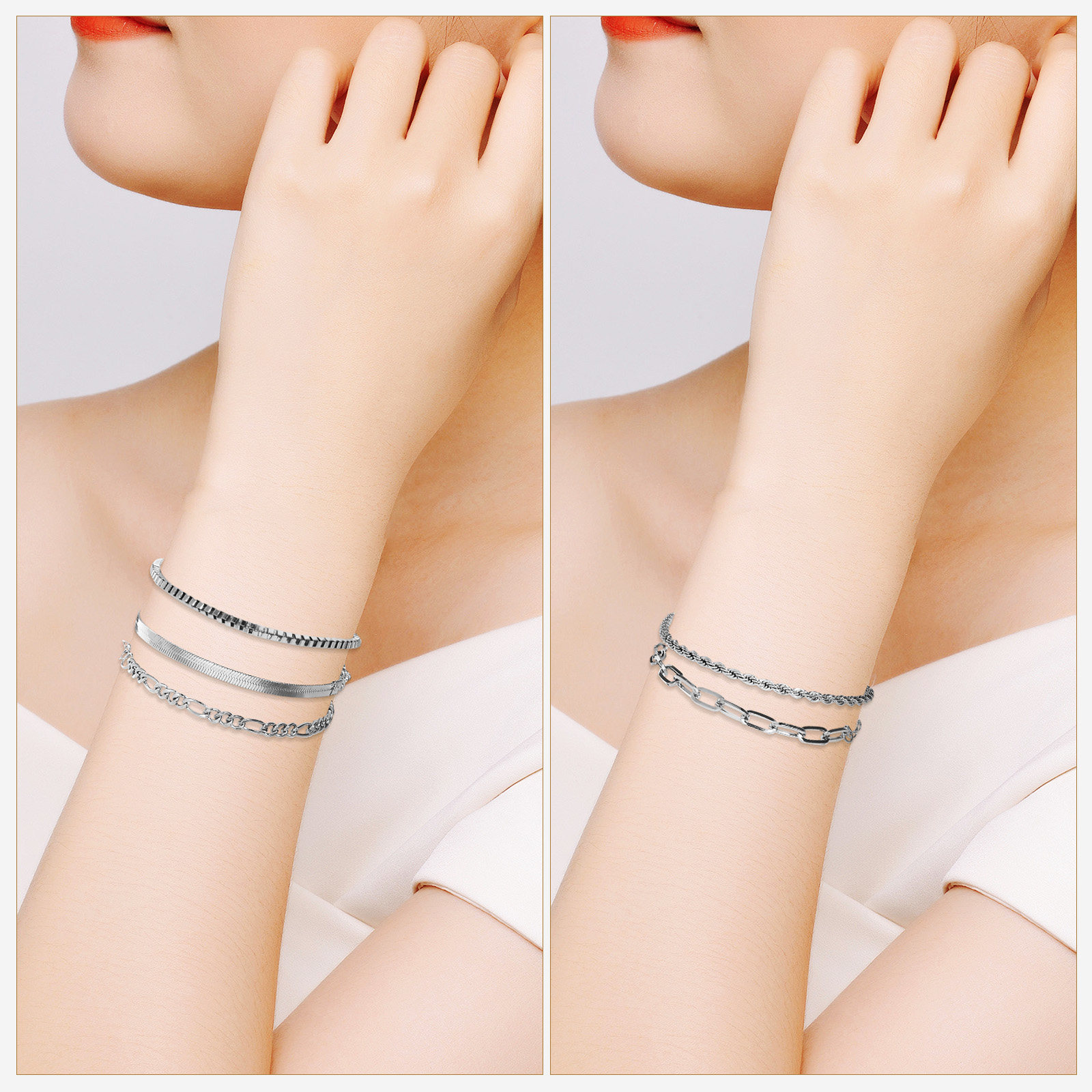 6 Adet El Zinciri Minimalist K - Formal Wear Jewelry For Women incelemesi ve fiyatı