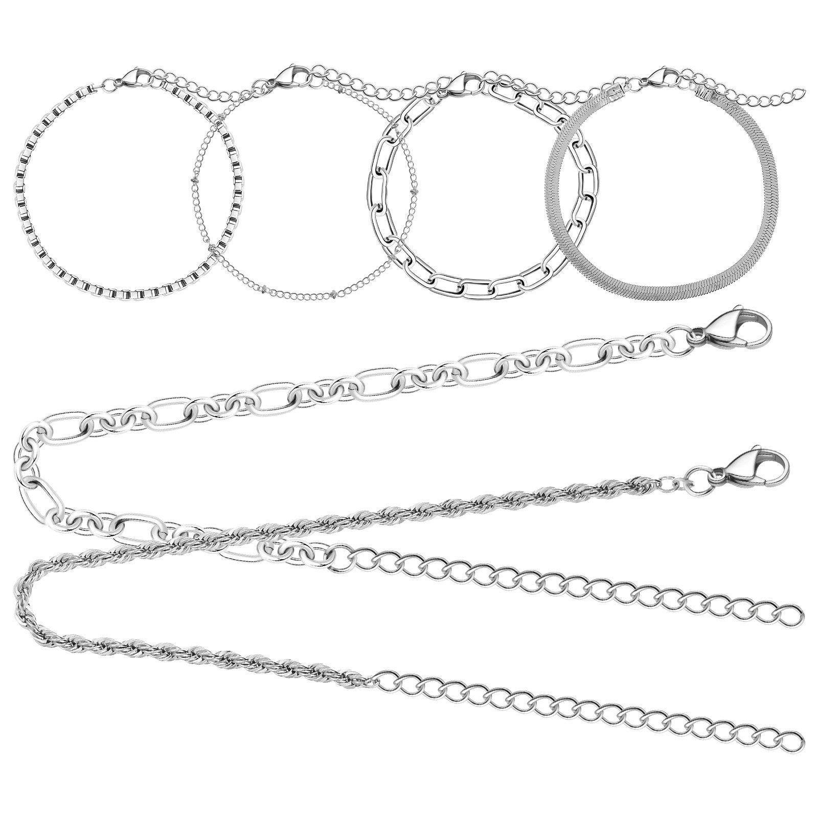 6 Adet El Zinciri Minimalist K - Formal Wear Jewelry For Women incelemesi ve fiyatı