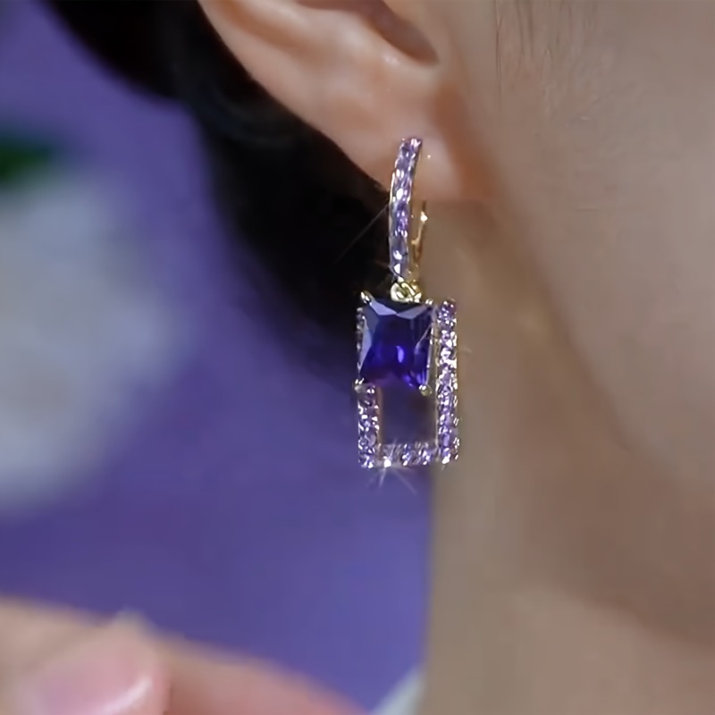 1 Çift Zarif Lüks Geometrik Ka - Formal Wear Jewelry For Women incelemesi ve fiyatı
