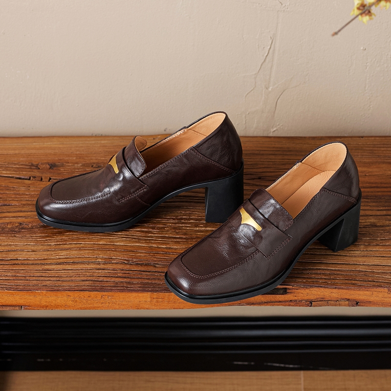 AIYUQI kadın loafer'lar kalın  - Formal Dress Female incelemesi ve fiyatı