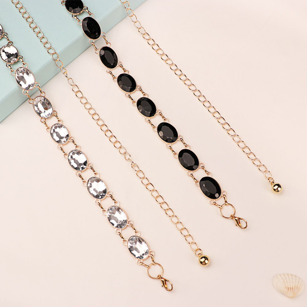 Şık Rhinestone Bel Zinciri Kad - Formal Wear Jewelry For Women incelemesi ve fiyatı