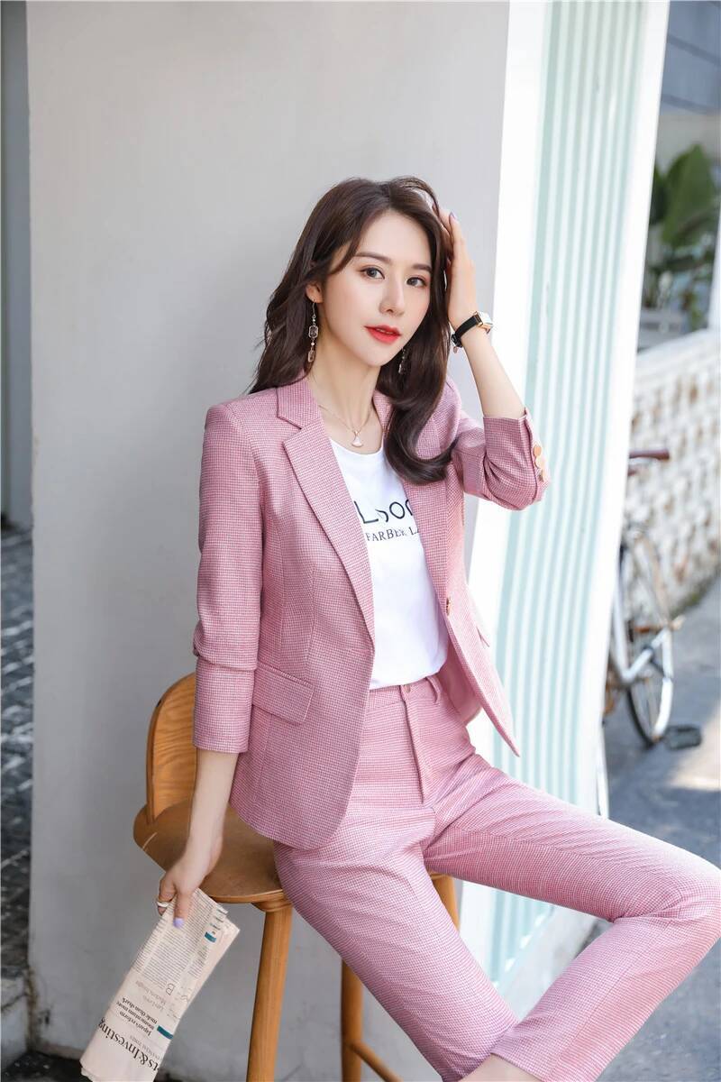 Yenilikçi Yeşil Üniforma Tasar - Women'S Formal Wear Pantsuits incelemesi ve fiyatı