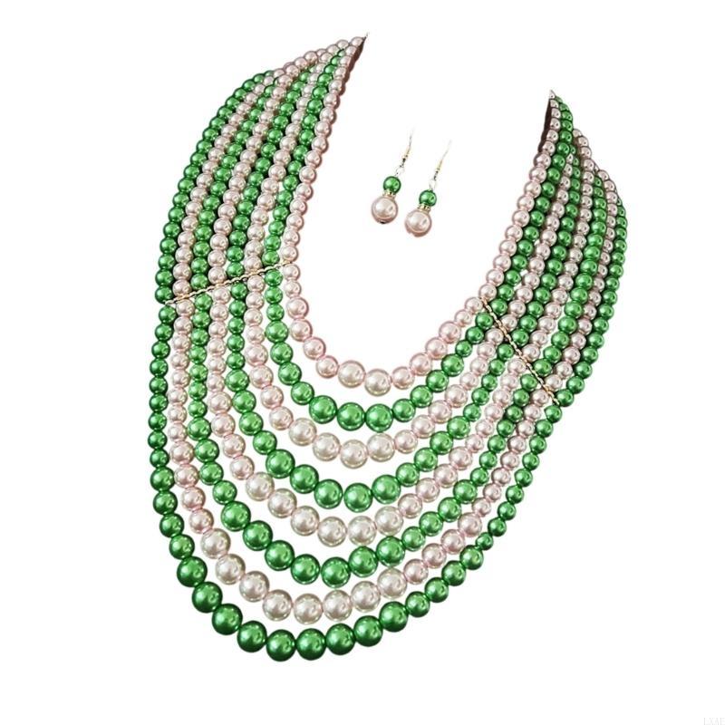 Sofistike Çok Katlı Sahte İnci - Formal Wear Jewelry For Women incelemesi ve fiyatı
