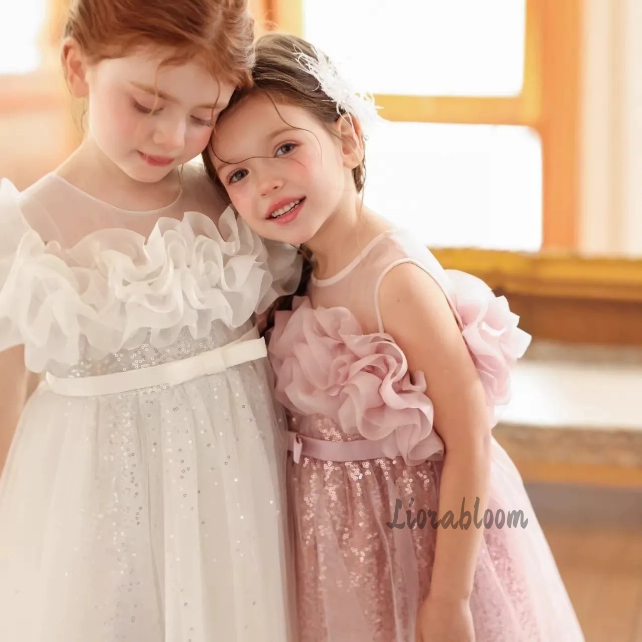 Kızların Pembe Dalgalı Tül Res - Formal Attire Woman incelemesi ve fiyatı