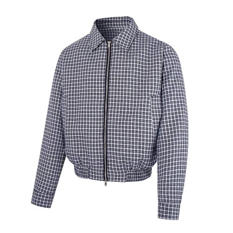 Ekose Desenli Yaka Fermuarlı C - Tailored Coat Wool incelemesi ve fiyatı