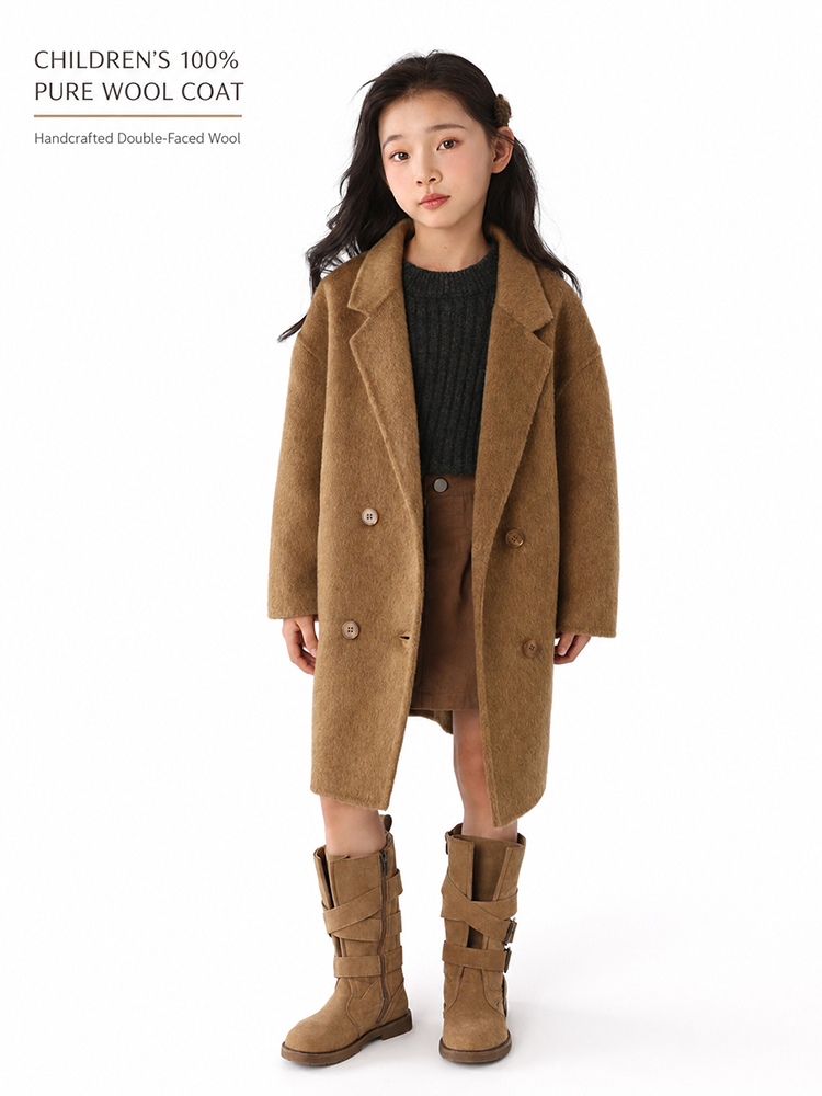 Çocuklar için %100 Saf Yün Çif - Tailored Coat Wool incelemesi ve fiyatı