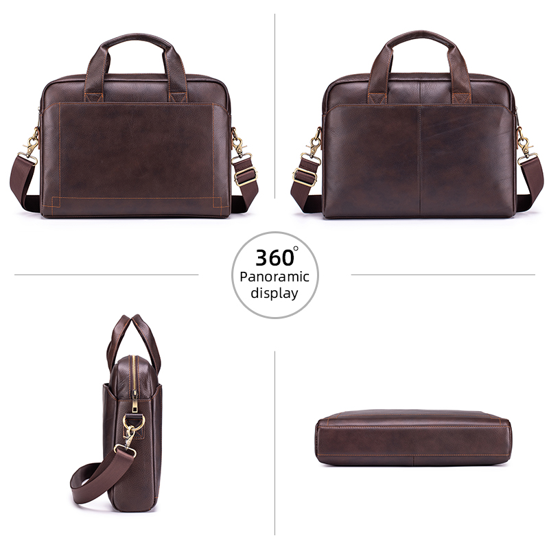 Hakiki Deri Erkek İş Evrak Çan - Structured Handbag Work incelemesi ve fiyatı