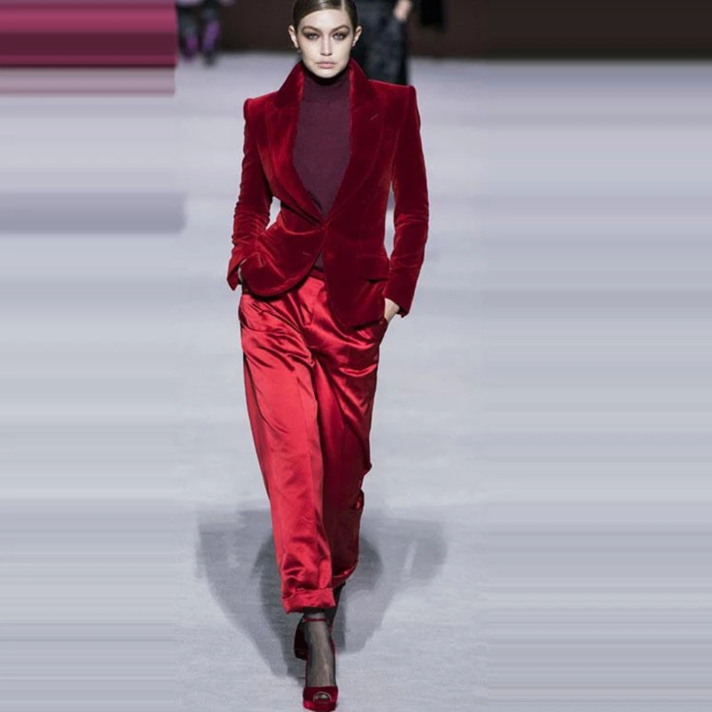Kadın pantolon takım elbise şa - Women'S Red Formal Wear incelemesi ve fiyatı