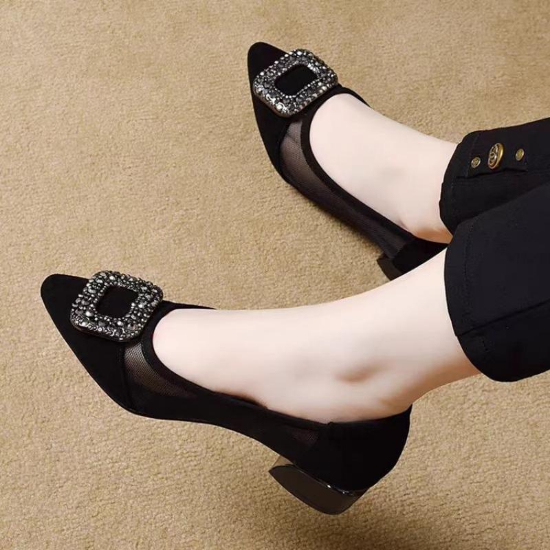 Zarif Sivri Burunlu Fileli Blo - Women'S Work Fashion incelemesi ve fiyatı