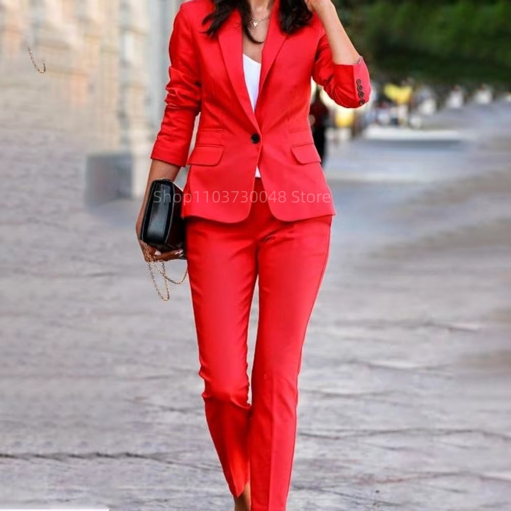 Moda Ofis Bayanlar Blazer ve P - Women'S Red Formal Wear incelemesi ve fiyatı