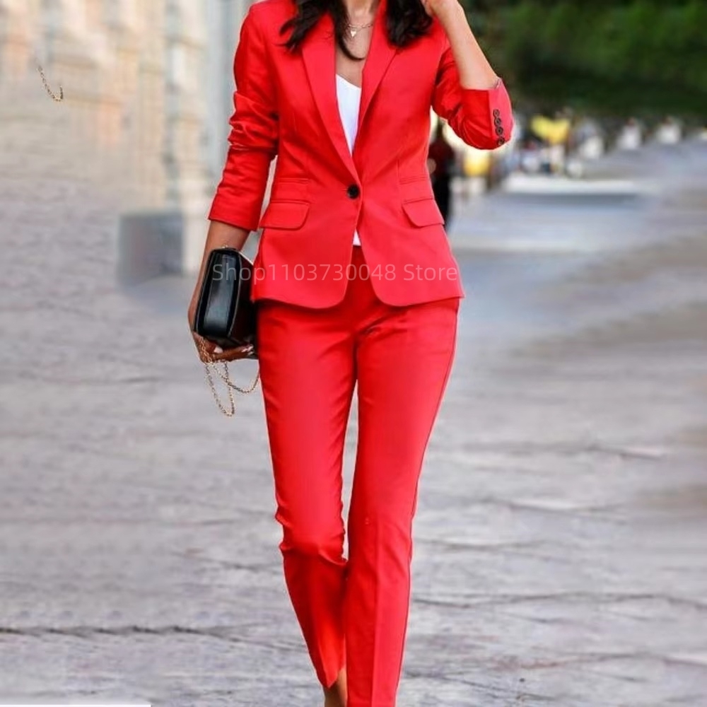 Moda Ofis Bayanlar Blazer ve P - Women'S Red Formal Wear incelemesi ve fiyatı