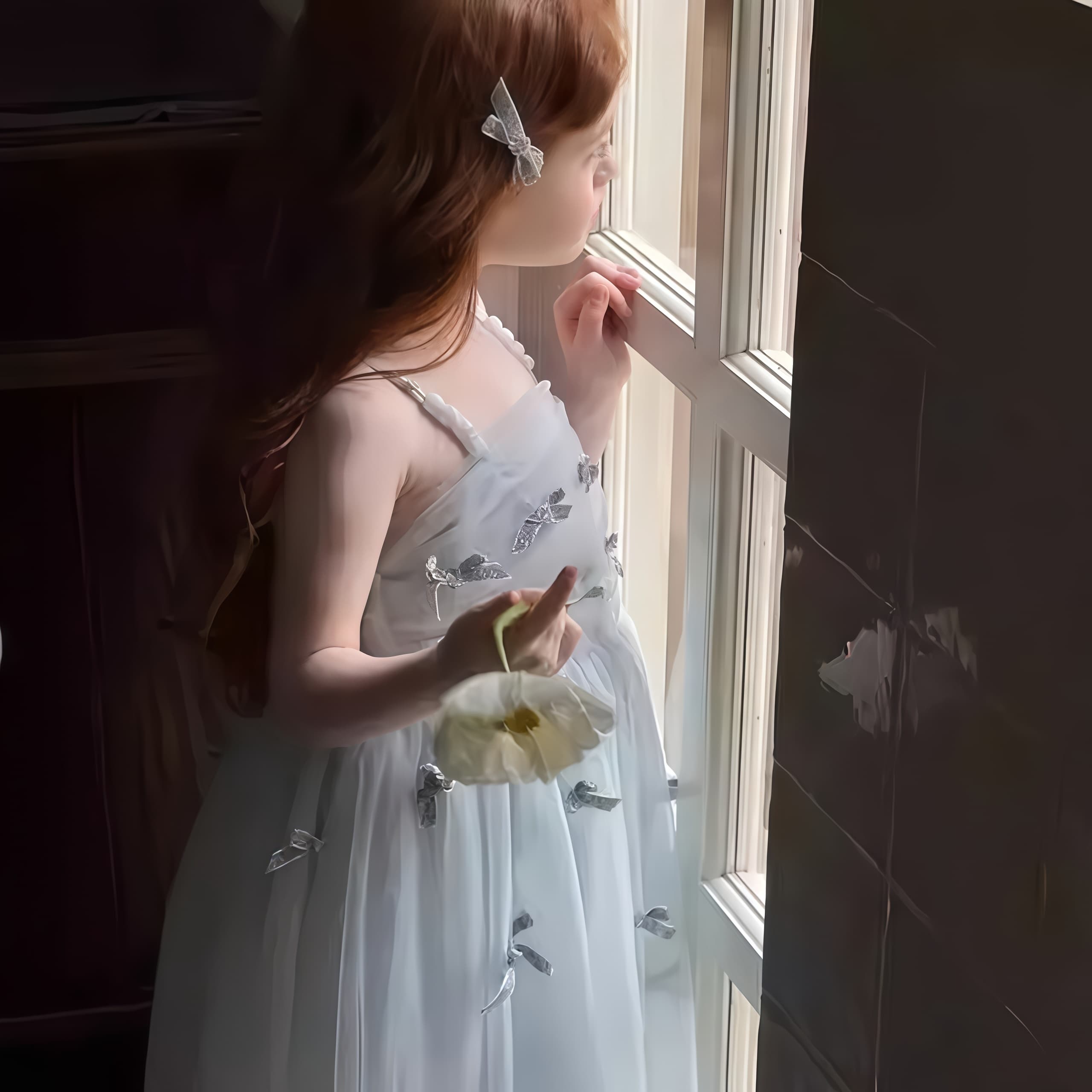 Kız Çocukları İçin Mavi Fiyonk - Formal Attire Woman incelemesi ve fiyatı
